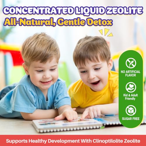 Gotas líquidas Hovika Zeolite Detox para niños presentación