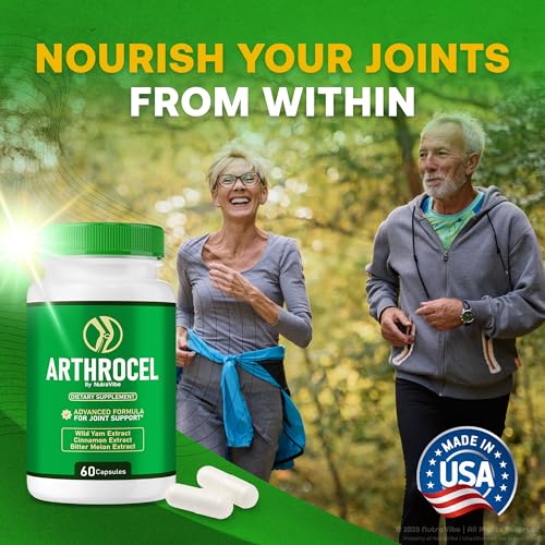 Suplemento Arthrocel para musculos y articulaciones saludables