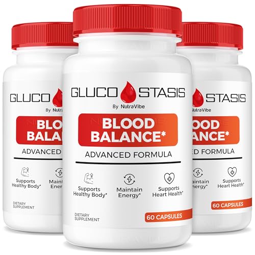 Frasco Gluco Stasis Blood Balance 180 cápsulas
