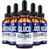 Gotas Gluco Recover paquete de 5 apoyo natural bienestar