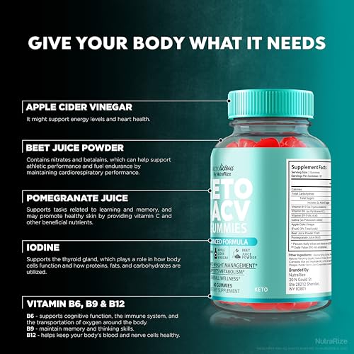 Opiniones gomitas Ketolicious Keto+ACV NutraRize