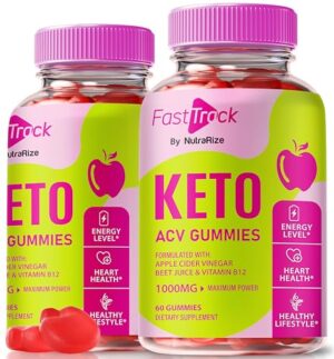 Version 1.0.0 Paquete doble de gomitas Fast Track Keto y ACV para adelgazar