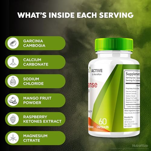 Perfitly Active suplementos pérdida de peso NutraRize paquete 2