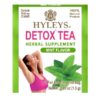 Bolsita individual de té detox Hyleys con ingredientes naturales