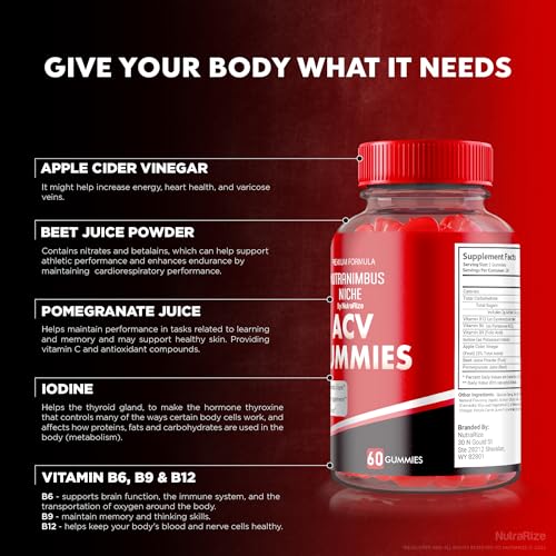 Vista lateral frasco gomitas Nutranimbus ACV Keto