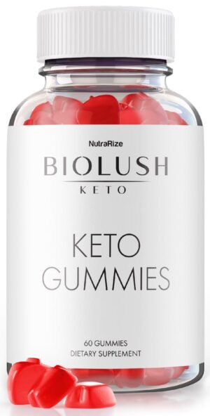 Biolush Keto Gomitas suplemnto pérdida peso keto vinagre sidra manzana