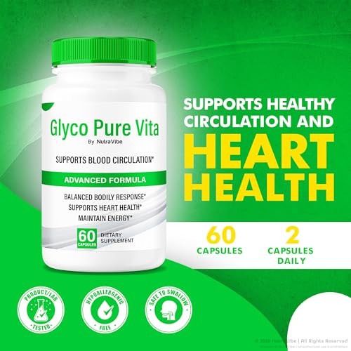 Detalle de cápsulas Glyco Pure Vita para bienestar diario