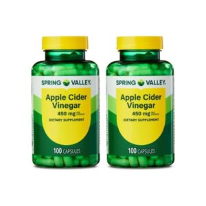 Botella de cápsulas de suplemento vinagre sidra manzana IT'S BRAZILIAN