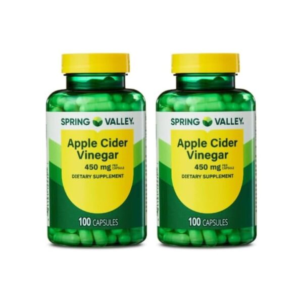 Botella de cápsulas de suplemento vinagre sidra manzana IT'S BRAZILIAN