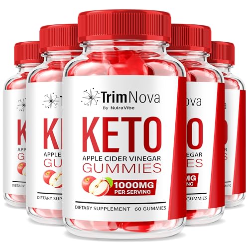 Gominolas TrimNova Keto ACV paquete de 5 con 300 unidades