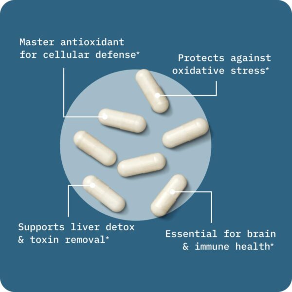 BodyBio suplemento antioxidante glutatión liposomal