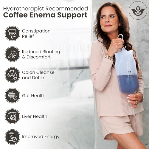 Bolsa de silicona para kit enema sin BPA Trust Your Gut