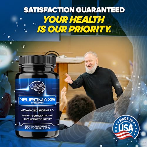 Closeup cápsulas Neuromaxis para mantener foco y energía