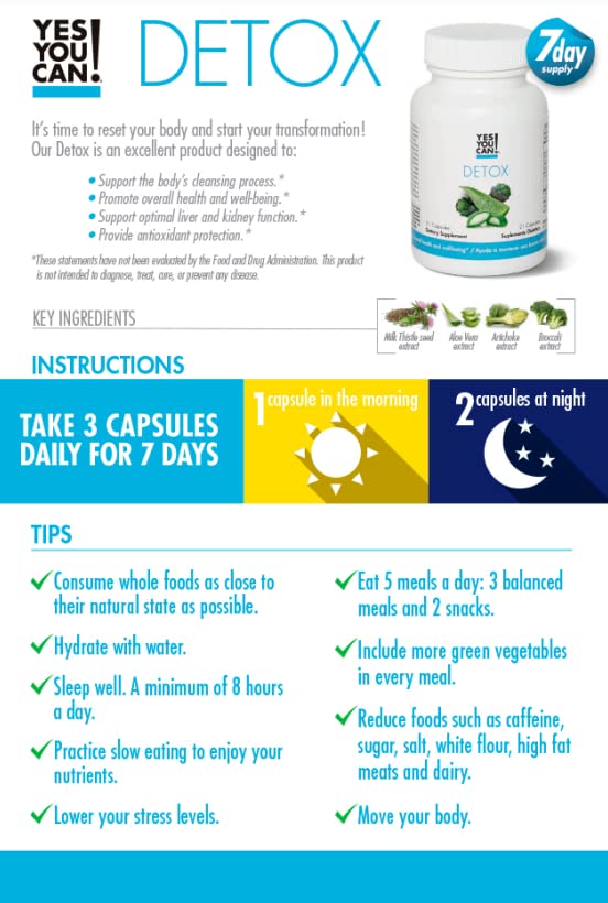 Botella de agua para kit detox e hidratación saludable