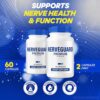 Cápsulas NutraVibe NerveGuard para función nerviosa