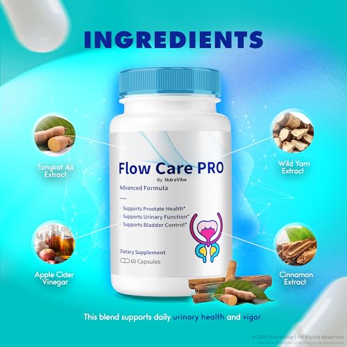 NutraVibe Flow Care Pro apoyo natural para próstata y vejiga