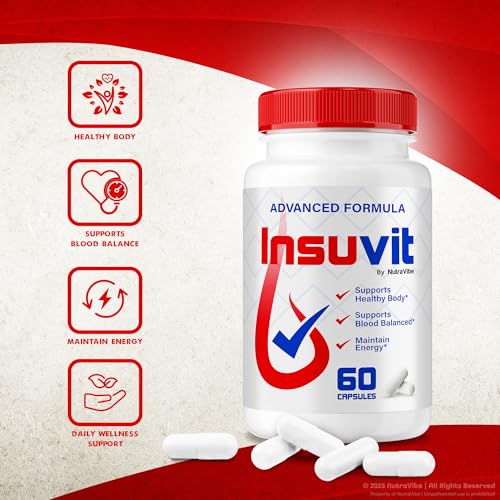 Presentación frontal del suplemento Insuvit 300 cápsulas