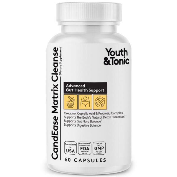 Youth & Tonic CandEase Cleanse Matrix suplemento intestinal
