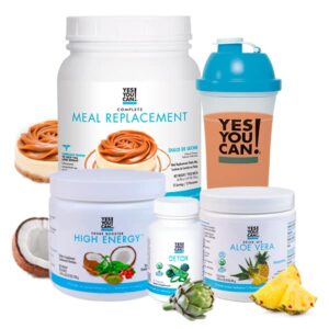 Kit completo Yes You Can! Detox Plus con botella mezcladora