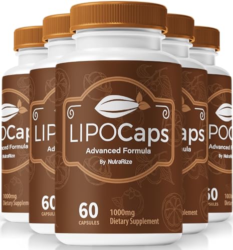 Paquete Lipocaps cápsulas naturales premium para fitness