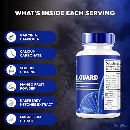 Detalle cápsulas orgánicas RepelGuard para fitness y salud