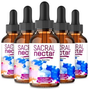 Sacral Nectar gotas líquidas paquete 5 para bienestar