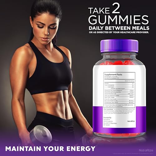 Frasco con gomitas Ultra Quick Keto ACV