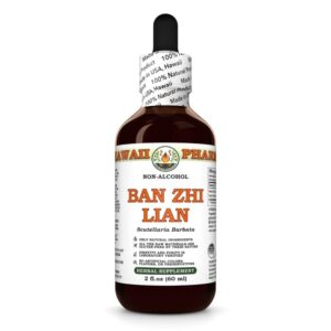 Botella extracto líquido Ban Zhi Lian sin alcohol Hawaii Pharm 2 fl oz