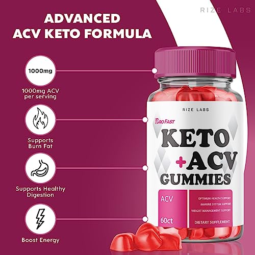 Suplemento ProFast Keto ACV con vinagre de sidra de manzana