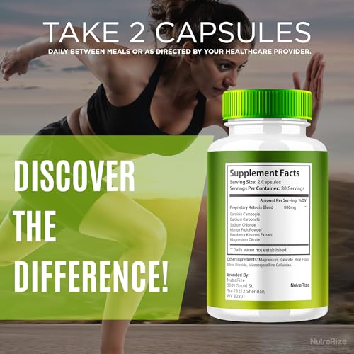 Cápsulas NutraRize Perfitly Active para cuerpo saludable y en forma