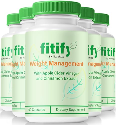 Paquete 5 pastillas Fitify fórmula natural para salud