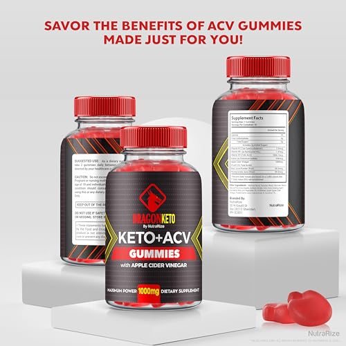 Dragon Keto ACV gomitas naturales para dieta cetogénica