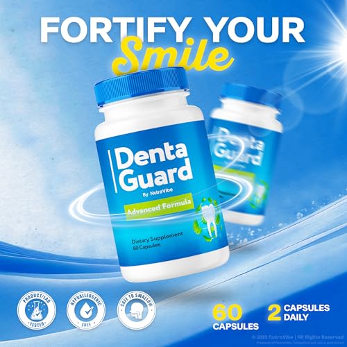 Suplemento Denta Guard para cuidado bucal y limpieza nocturna