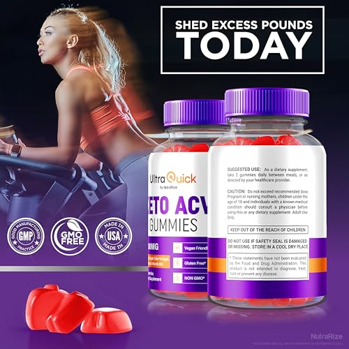 Gomitas Ultra Quick Keto ACV presentación detallada