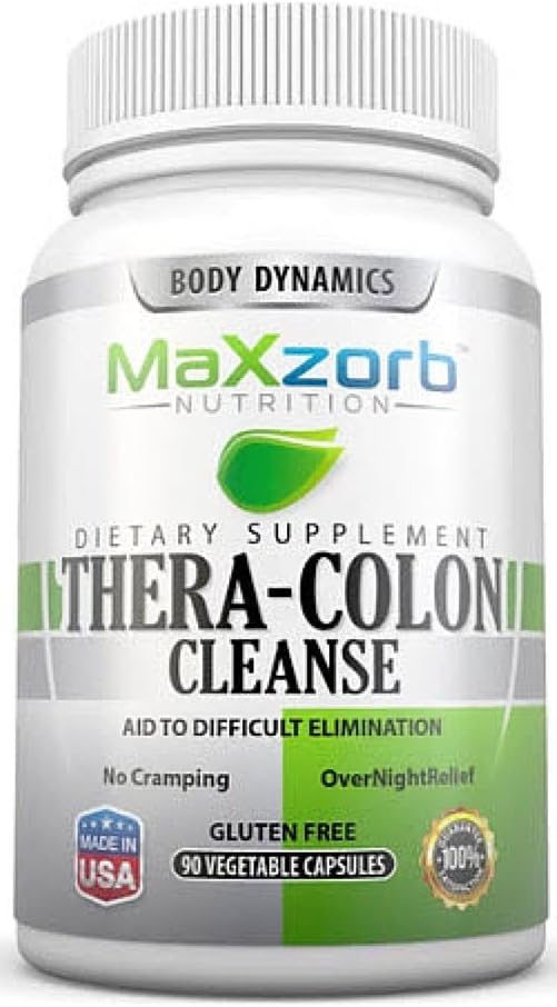 GEOMETAL Maxzorb Thera-Colon Cleanse 90 cápsulas suplemento digestivo