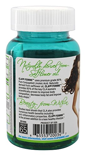 Suplemento ALLMAX Femme CLA80 cápsulas softgel