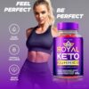 Envase frontal Royal Keto keto ACV gummies