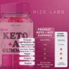 Detalle de gomitas Pro Fast Keto ACV sabor natural