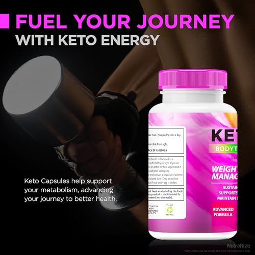 Paquete completo Keto Body Tone con 300 cápsulas para fitness keto
