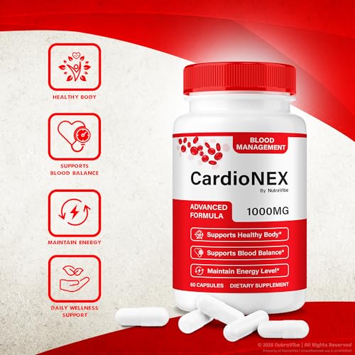 Version 1.0.0 Detalle frontal del producto CardioNEX 120 cápsulas