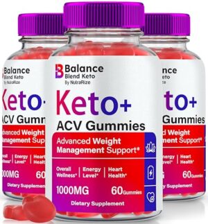 Gomitas Keto ACV NutraRize para pérdida de peso, 3 paquetes