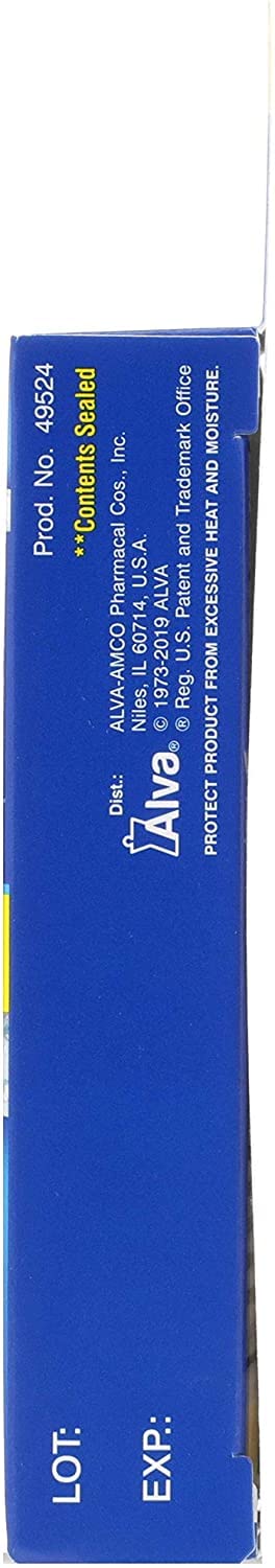 Tabletas sin cafeína Diurex Max en envase para uso diario