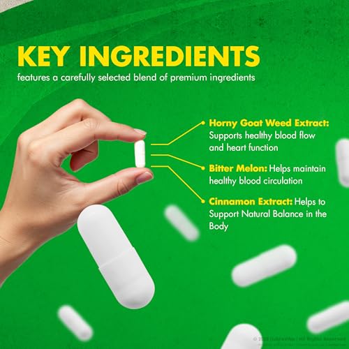 Frasco y cápsulas Glyco Pure Vita para salud y circulación