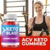 Gomitas veganas Keto Blast con vinagre de sidra de manzana ACV