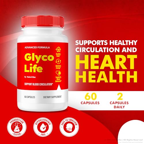 Cápsulas Glyco Life para apoyo diario de circulación y equilibrio