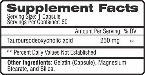 Paquete TUDCA 60 unidades soporte y protección hepática