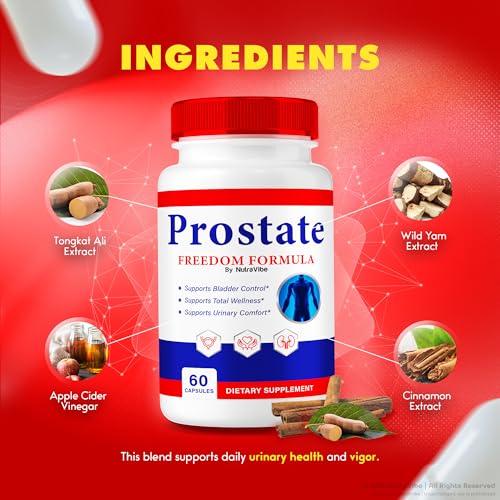 Fórmula Libertad Próstata comprimidos NutraVibe salud masculina