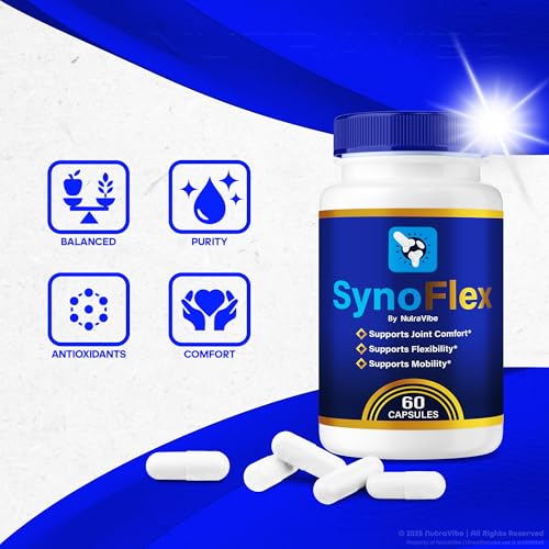 Suplemento SynoFlex fácil de tomar para movilidad y confort