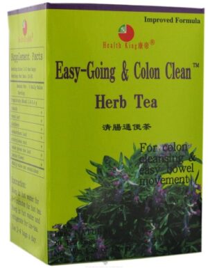 health king té limpieza colon caja 20 bolsitas