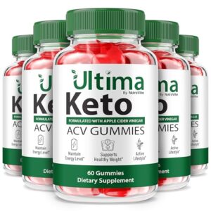 Gomitas Ultima Keto con vinagre de manzana y electrolitos